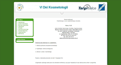 Desktop Screenshot of dnikosmetologii.wseip.edu.pl